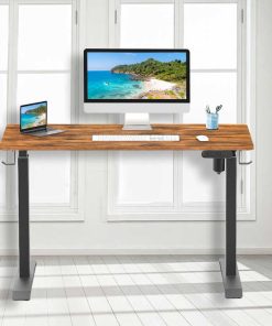 New Smart High Tech Electric Ergonomic Sit to Stand up Computer Desks Dual Motor Standing Tables 180cm Adjustable Height