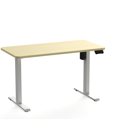 Modern Smart Ergonomic Electric Desk Sit-to-Stand up Lift with Height Adjustable Feature Convertible Work Computer Desk